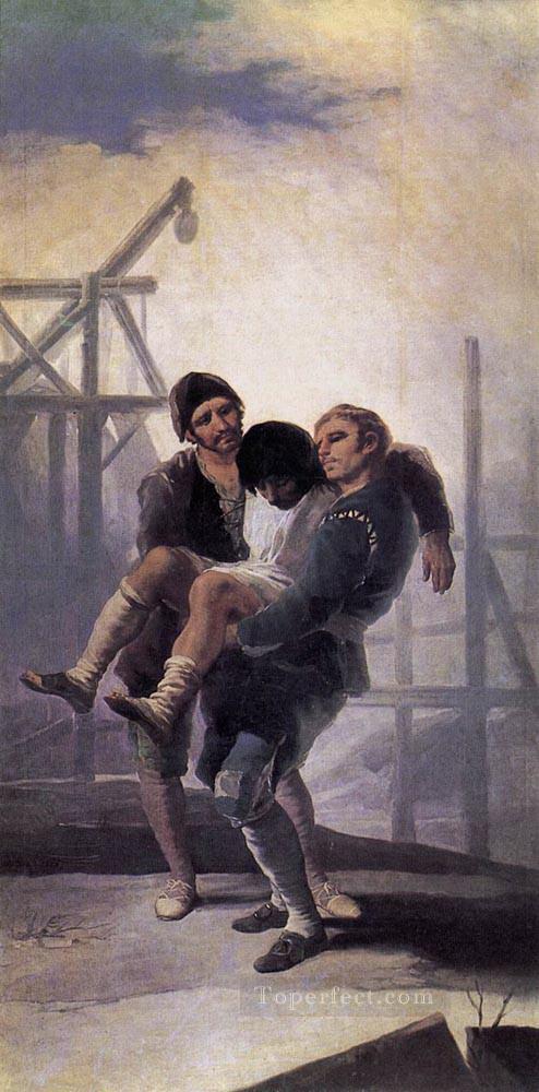 El masón herido Romántico moderno Francisco Goya Pintura al óleo